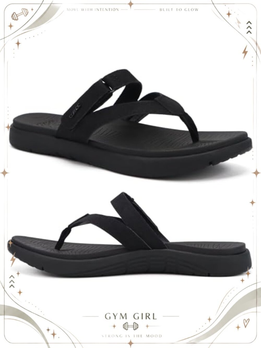 Womens Orthopedic Flip Flops Arch Support Yoga Walking Thong Sandals